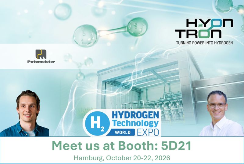 HYONTRON auf der Hydrogen Technology World Expo 2026